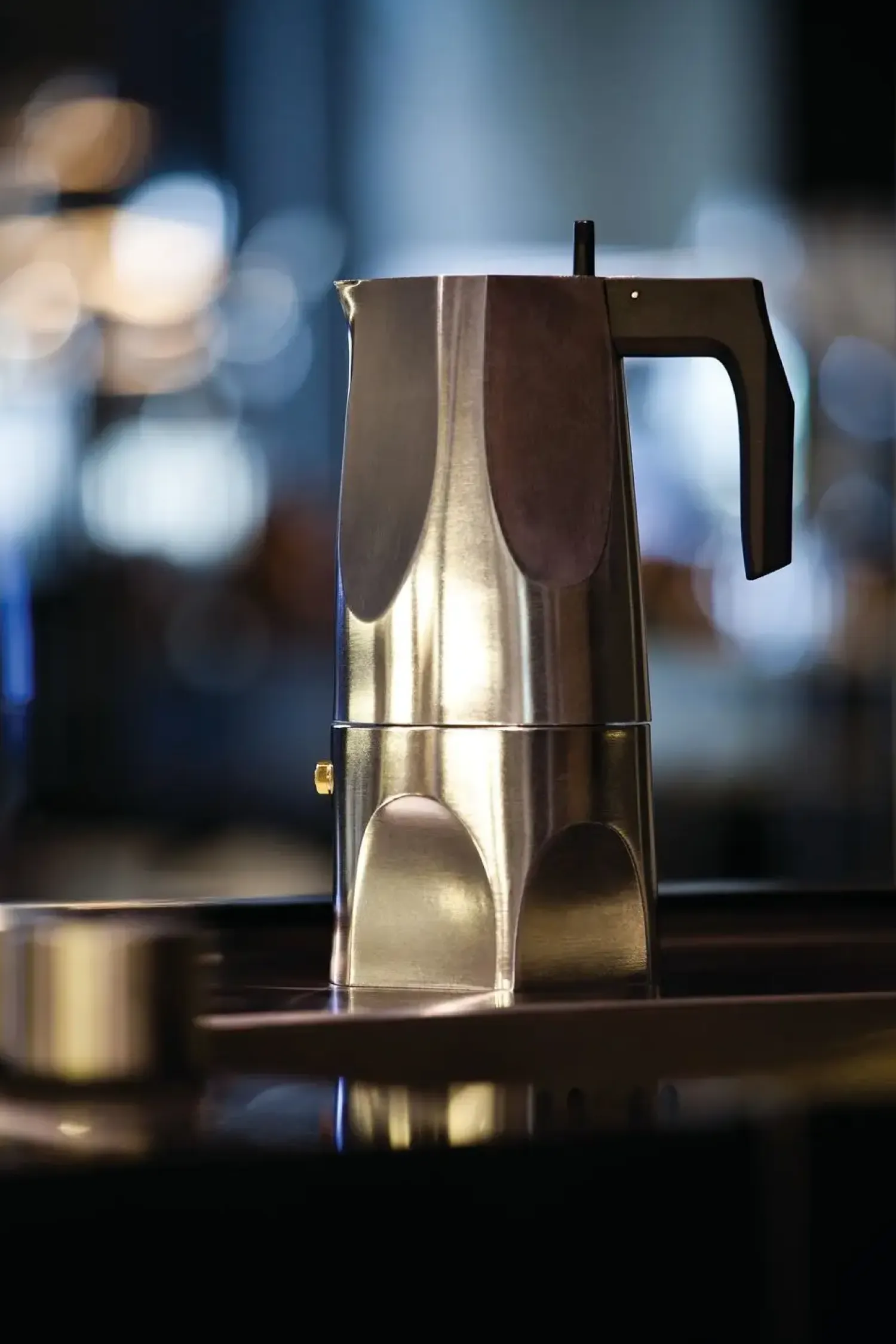 - espresso kande - Ossidiana i aluminium (large)^Alessi Outlet