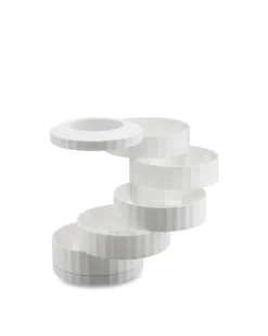 - Kaffekapselholder - Plissé - Hvid^Alessi Online