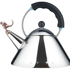 - Tea rex kedel - Sort med lille dinosauer - Til induktion*Alessi Sale