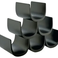 - Vinreol - Sort - Plads til 6 flasker vin^Alessi Best