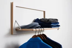 - Fläpps Hängrail - Knagerække/Hylde - Sort^Ambivalenz New