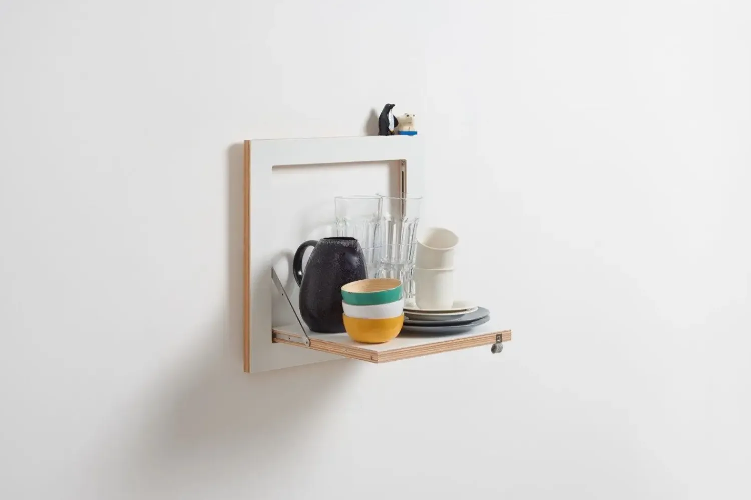 - Fläpps Hylde - 40 x 40 cm - Hvid*Ambivalenz Sale