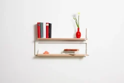 - Fläpps Hylde - 80 x 40 cm - Sort birk^Ambivalenz Best