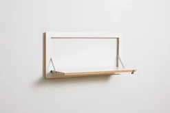 - Fläpps Hylde - 80 x 40 cm - Hvid birk*Ambivalenz Discount