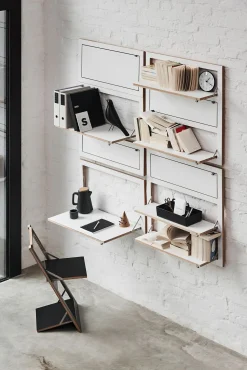 - Fläpps Hylde - 80 x 80 cm - Hvid birk*Ambivalenz Online