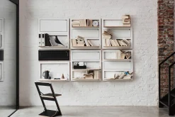 - Fläpps Hylde - 80 x 80 cm - Hvid birk*Ambivalenz Online