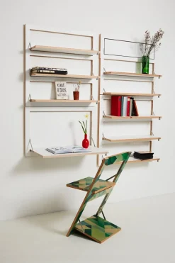 - Fläpps Hylde - 80 x 80 cm - Hvid birk*Ambivalenz Online