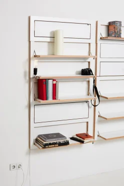 - Fläpps Hylde - 80 x 80 cm - Hvid birk*Ambivalenz Online