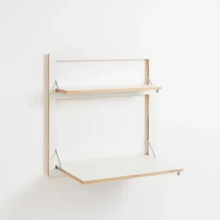 - Vægskrivebord - Fläpps Secretary - Hvid - 80x80 cm^Ambivalenz Best