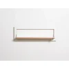 Fläpps - Foldbar Hylde - 80 x 27 cm - Hvid birk*Ambivalenz Discount
