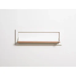Fläpps - Foldbar Hylde - 80 x 27 cm - Hvid birk*Ambivalenz Discount