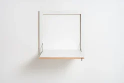 Fläpps - Foldbart skrivebord - Væghængt - Hvid - 60x60 cm^Ambivalenz Discount