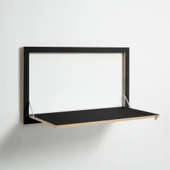 Fläpps - Vægskrivebord - Secretary - Sort - 100x60 cm*Ambivalenz Online