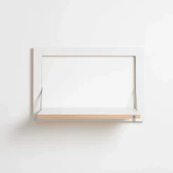 Fläpps Hylde - Foldbar - 60 x 40 cm - Hvid birk*Ambivalenz Outlet