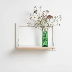 Fläpps Hylde - Foldbar - 60 x 40 cm - Hvid birk*Ambivalenz Outlet