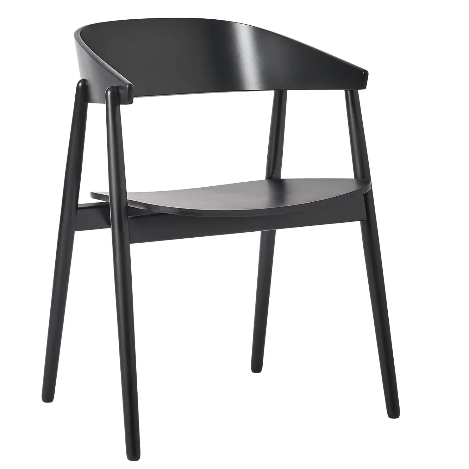 - AC2 Armstol - Bøg - Sort^Andersen Furniture Outlet