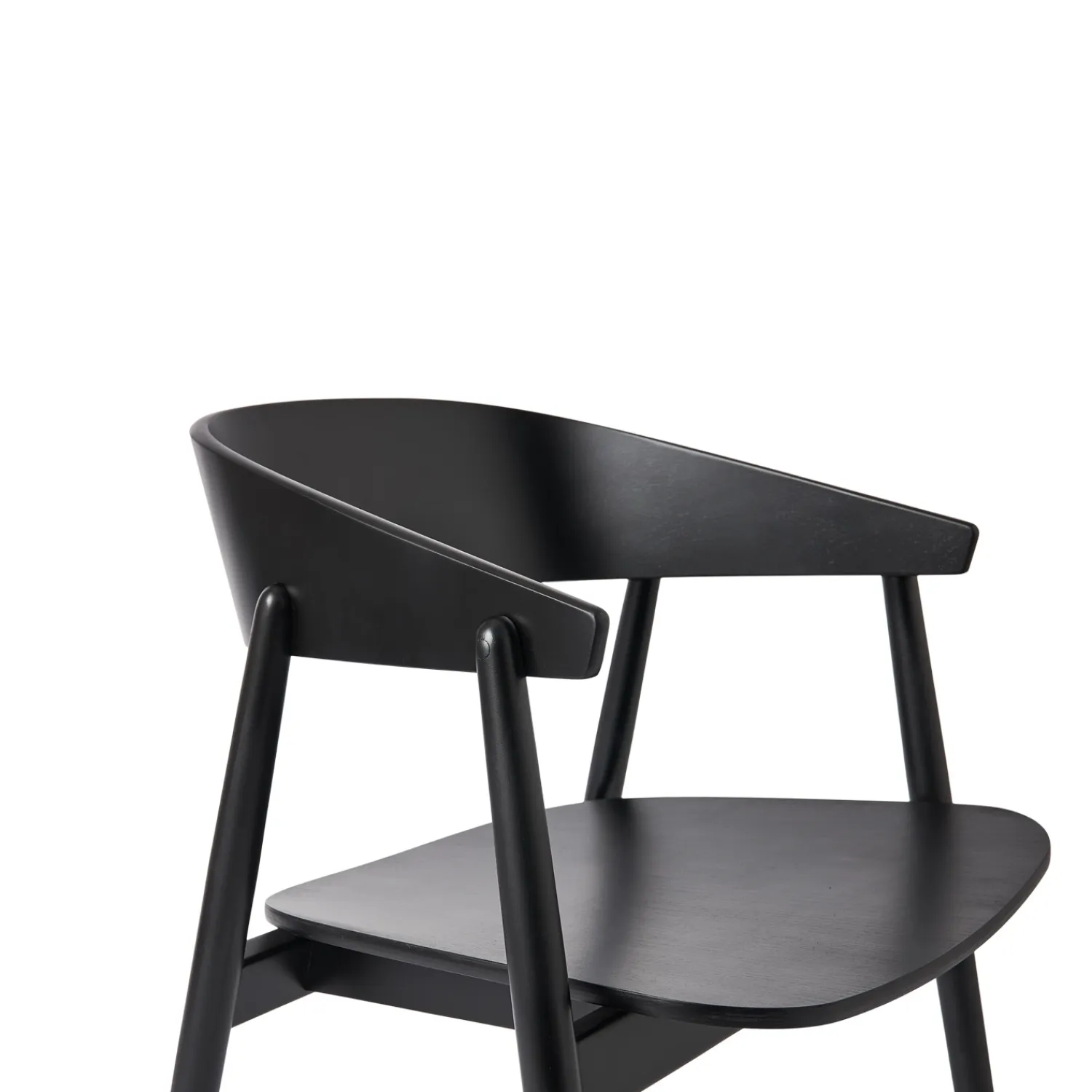 - AC2 Armstol - Bøg - Sort^Andersen Furniture Outlet