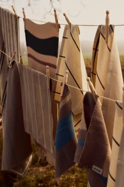 - Andersen Viskestykke - Grøn/Brun^Andersen Furniture Clearance