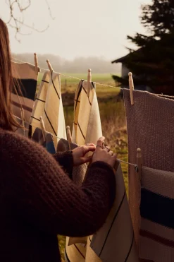 - Andersen Viskestykke - Grøn/Brun^Andersen Furniture Clearance