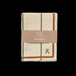 - Andersen Viskestykke - Grøn/Brun^Andersen Furniture Clearance