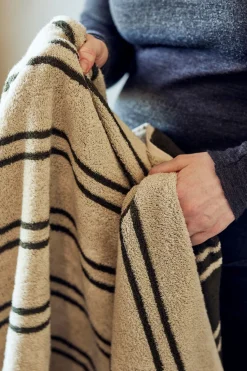 - Andersen Håndklæde - B70xL140 - Beige/Grøn^Andersen Furniture Best