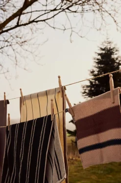 - Andersen Håndklæde - B50xL100 - Beige/Grøn*Andersen Furniture Online