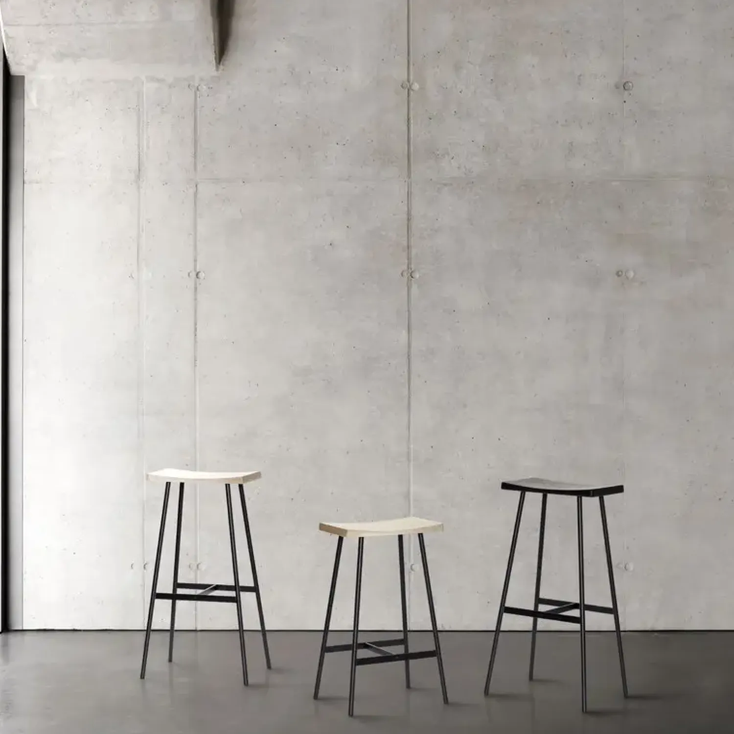 Andersen Furniture - HC2 barstol - Sort lakeret Eg* Clearance