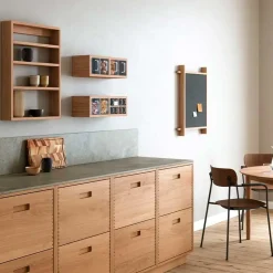 - Hylde - A-Organizer Shelf - 4 skuffer - Eg - L17 x B52 x H18 cm*Andersen Furniture Discount