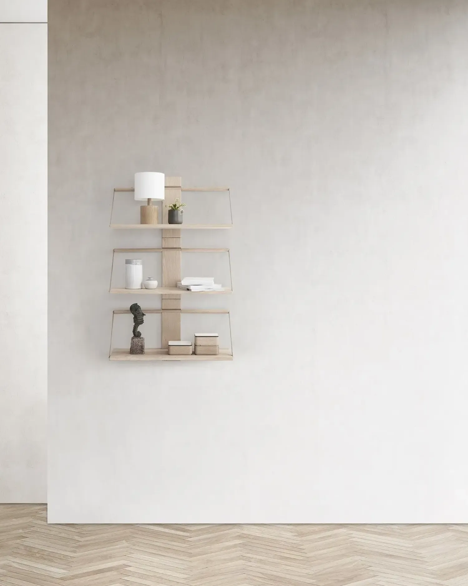 Andersen Furniture - Hylde - Shelf Wood Wall - EG - 60x25xH32 cm^ Discount