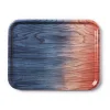 - Tribute to Wood Tray - Bakke i str. L - Blå - 43x33 cm*Applicata Outlet
