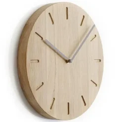 Vægur - Watch:Out - Egetræ og grå viser*Applicata Online