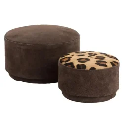 - Boks - Leopard/Brun sæt af 2^Au Maison Outlet