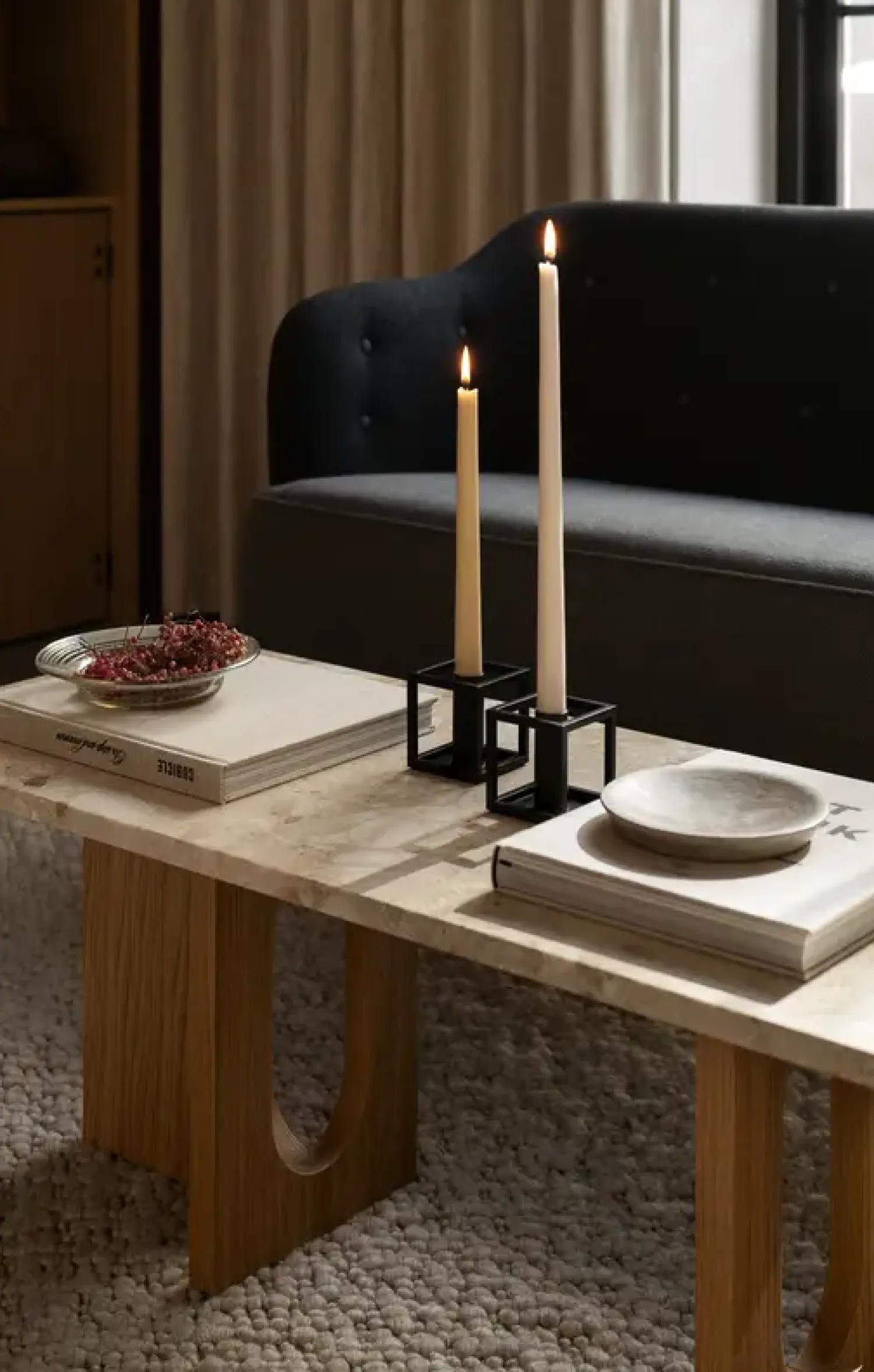 - Lysestage - Kubus 1 - Guldbelagt*Audo Copenhagen Hot