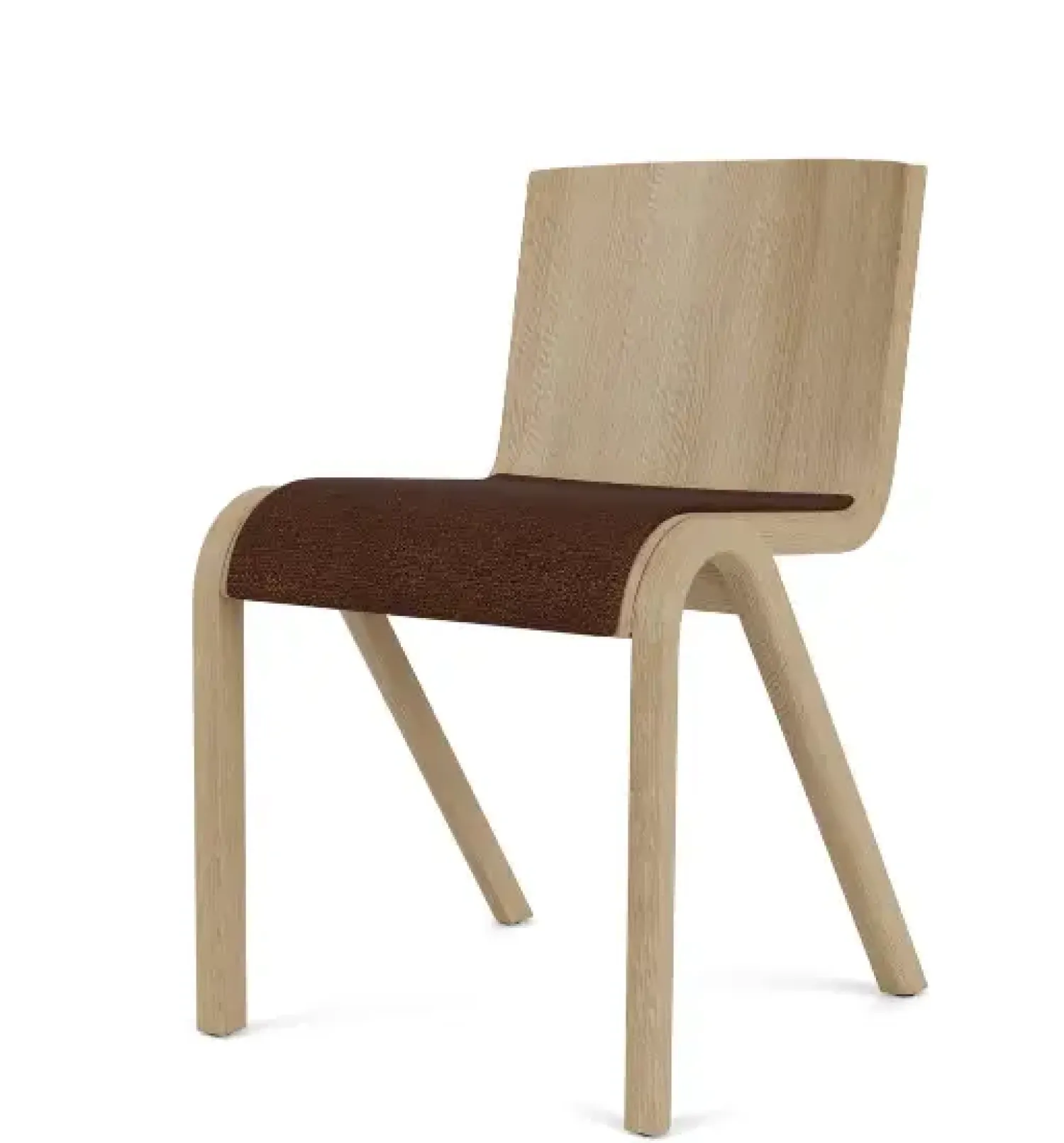 Copenhagen - Ready, Dining Chair, Eg, polstret Bordeaux, Bouclé^Audo Best