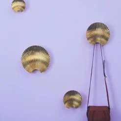 - CONCHA - X-small - Væg dekoration - Guld^AYTM Clearance