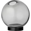 - Globe vase med fod - Medium - Sort*AYTM Discount