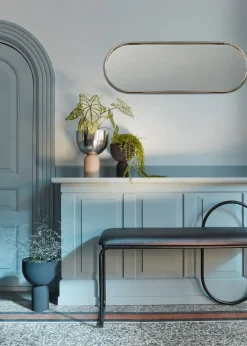 - Vase - Torus - Black/Black - H30 cm*AYTM Clearance