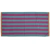 - Håndklæde stribe 70x140 Turkis, pink, orange*Bahne Clearance