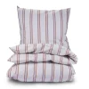 - Pin Stripe Sengetøj - Lilla, rav - 140x220*Bahne Hot