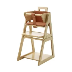 Barnestol med rustrød hynde fra HINDEVADGÅRD*Hindevadgaard Best