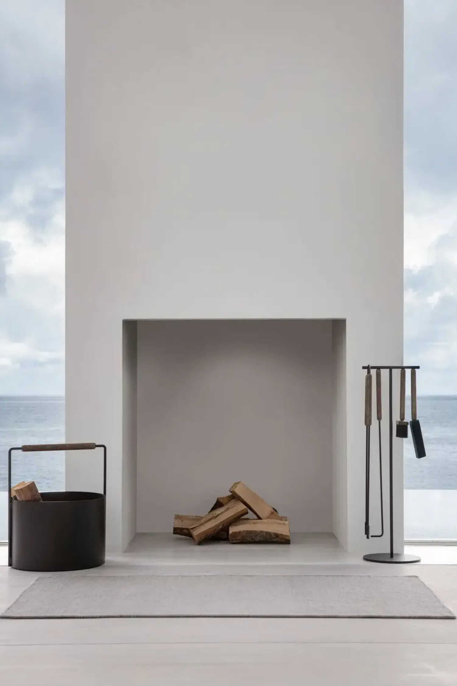 - ASHI-pejsesæt til brændeovn - Tang, poker og holder*Blomus New