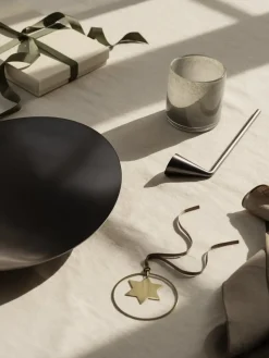 - Bowl, S - ONDEA - Burned Metal, metallic finish^Blomus