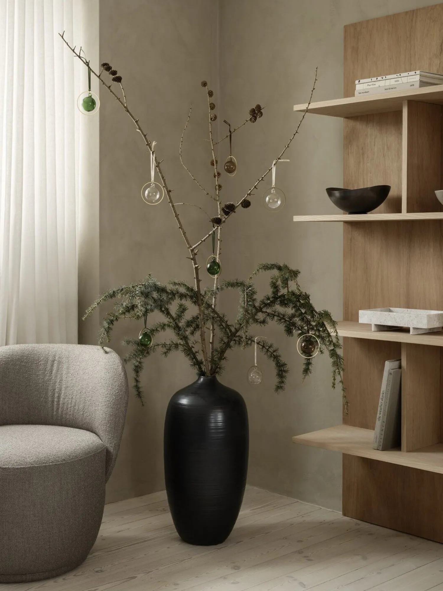 - Bowl, S - ONDEA - Burned Metal, metallic finish^Blomus