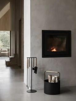 - brændekurv ASHI - sort^Blomus Outlet