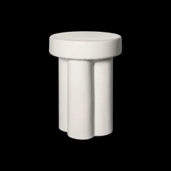 - Ceramic Stool -TORU- Lily White Shape big^Blomus Outlet