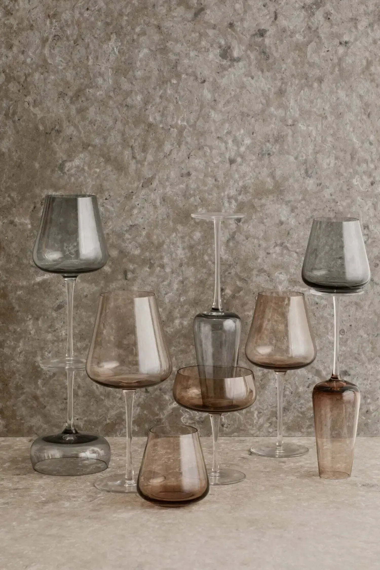 - Champagneglas - BELO - Smoke - 2 stk.*Blomus Sale