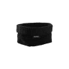 - Crochet Rope Basket - M - Black - TELA*Blomus