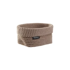 - Crochet Rope Basket - M - Bark - TELA*Blomus Hot