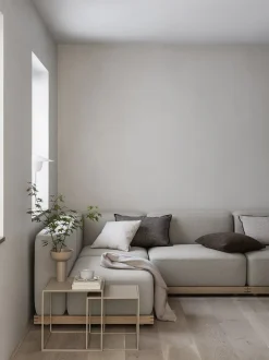 - Cushion Cover - 40 x 40 cm - Lilly White - BOUCLE^Blomus Clearance