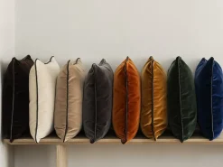 - Cushion Cover - 40 x 40 cm - Tan - VELVET^Blomus